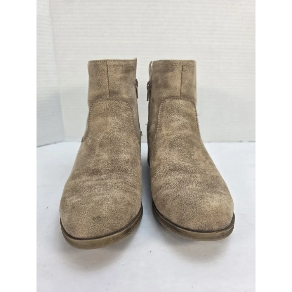 Frye & Co Estrelia Women's Boots Size‎ 6.5 M Tan Leather
